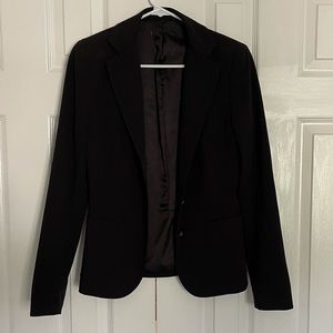 Ann Taylor blazer black size 6 beautiful lined jacket work or play